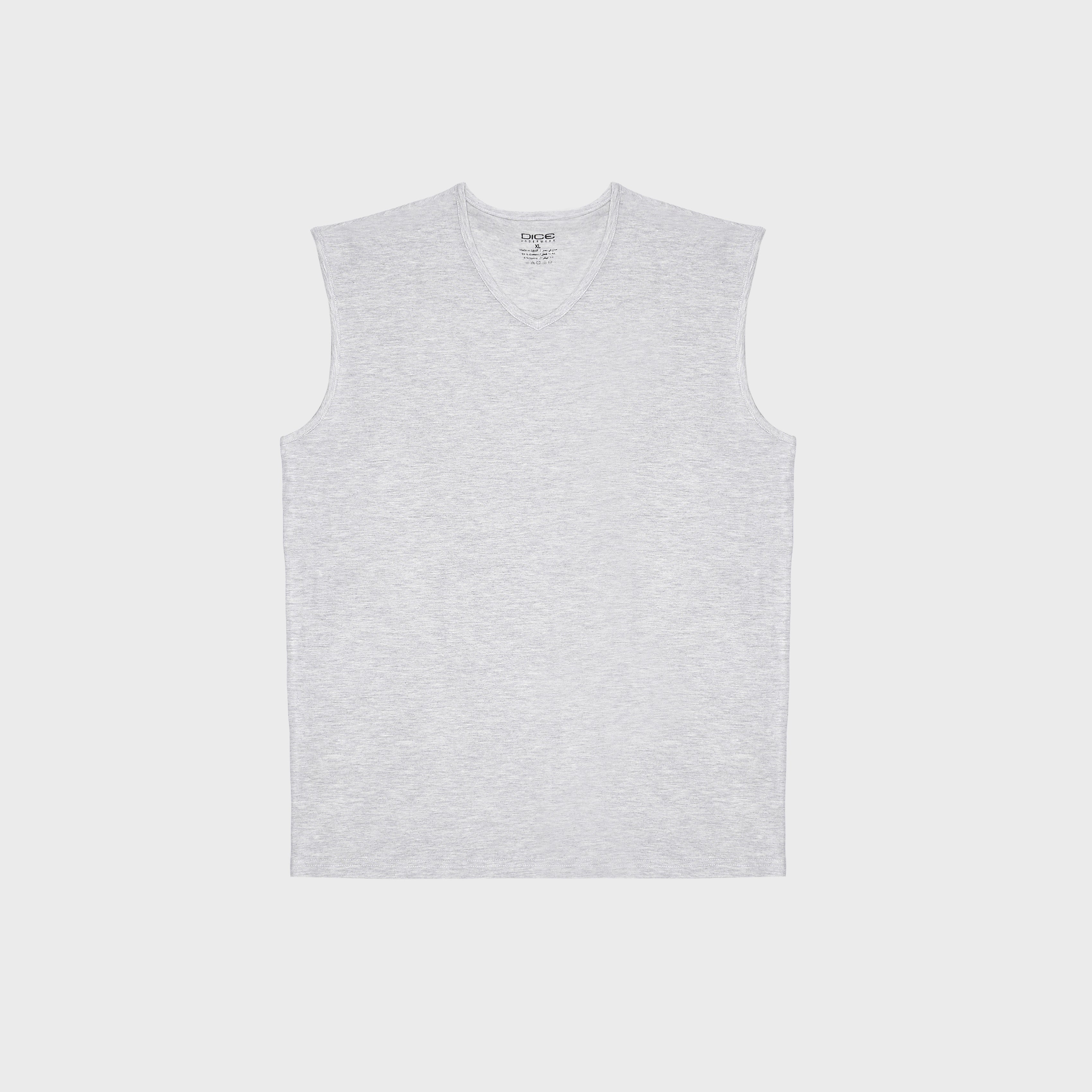 فانيلة داخلية بدون أكمام برقبة V