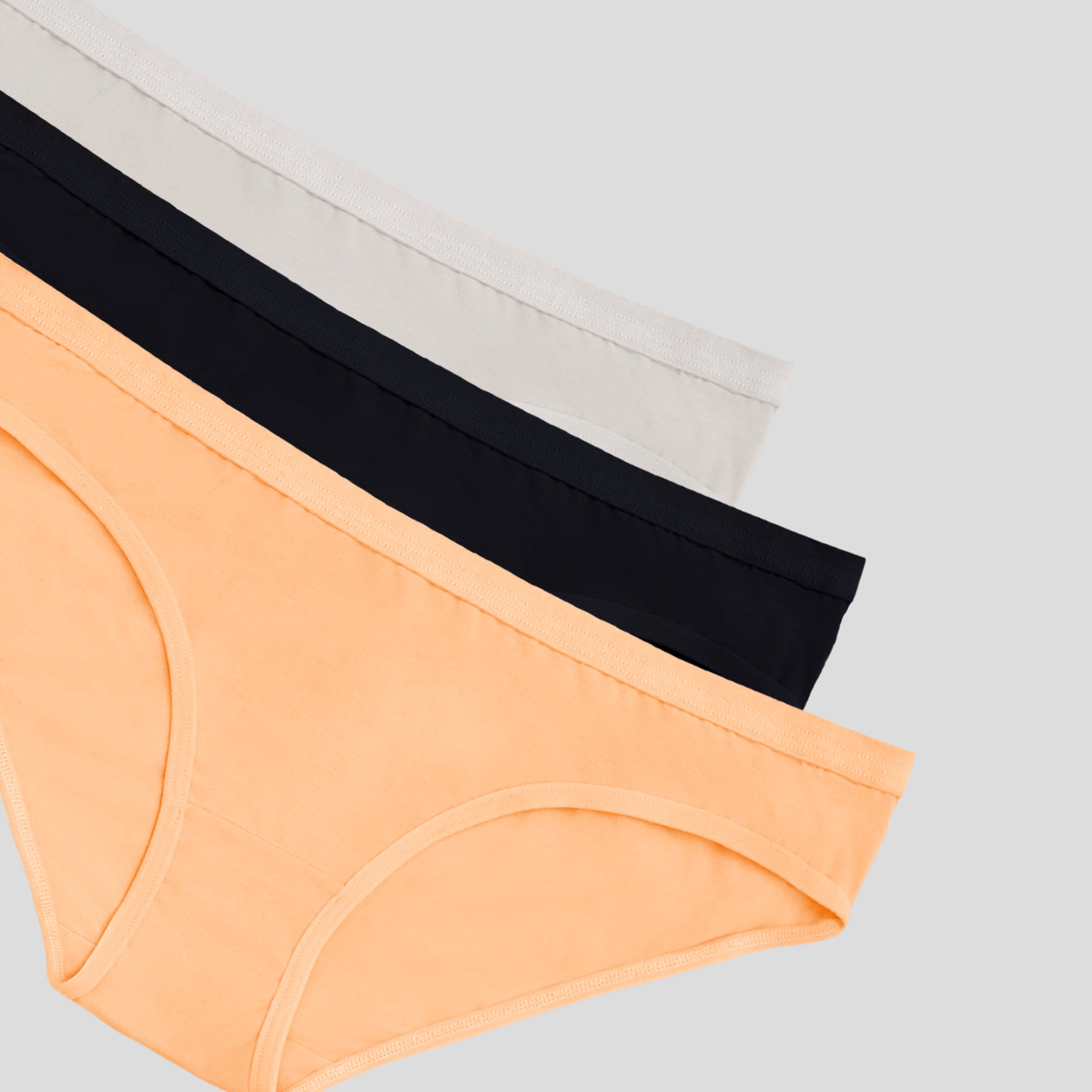 بيكيني سادة - عبوة من 3 قطع