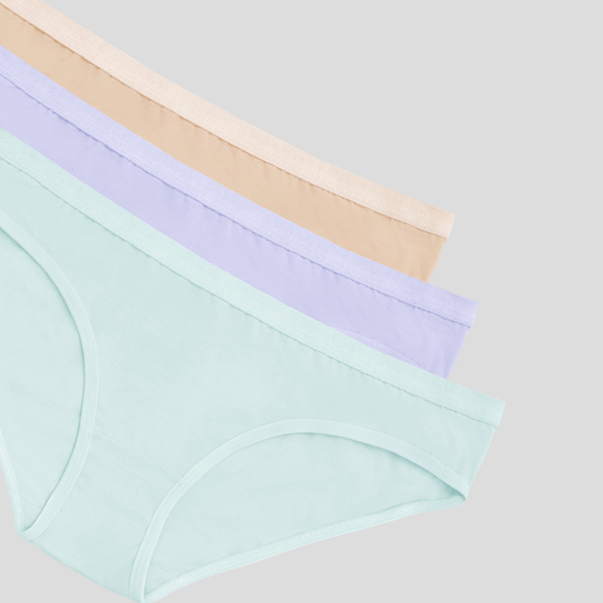 بيكيني سادة - عبوة من 3 قطع