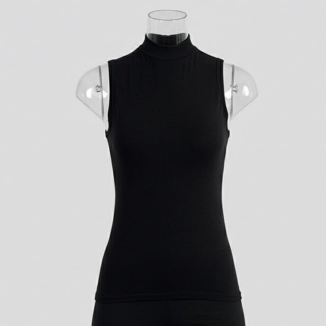 حمالة قطنية عريضة برقبة عالية